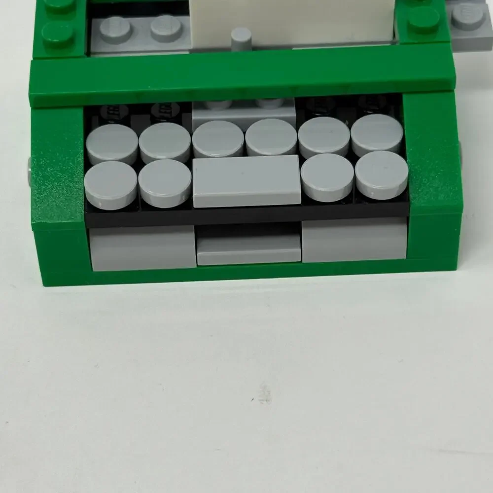 LEGO Mini Typewriter Green MOC Custom Build 2.5 x 2in Desk Display Collectible